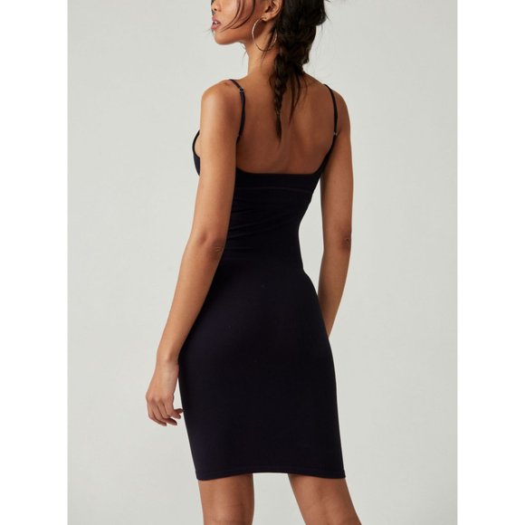 FREE PEOPLE Meg High Platform Bodycon / Black - Picture 3 of 8